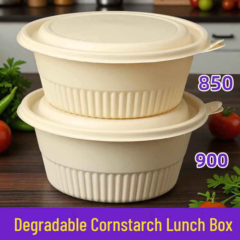 Biodegradable Corn Starch Disposable Meal Box