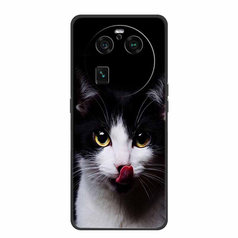 For Oppo Find X6 Pro Case Astronaut Soft Silicone Shockproof Phone Back Cover Cases for Oppo Find X6 Pro 5G Spaceman Lion Shell