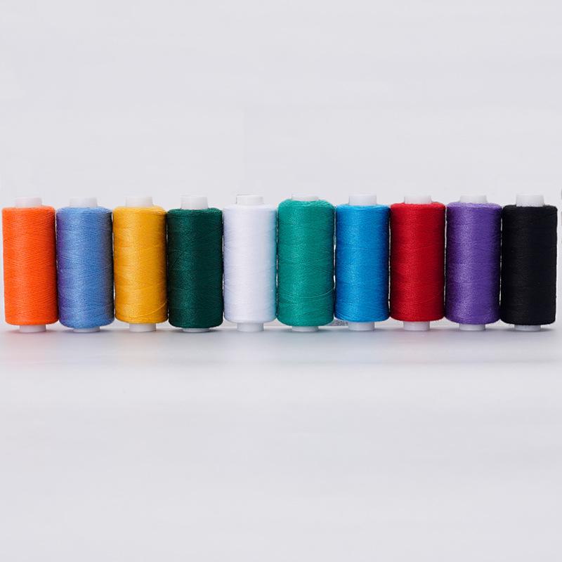 Household Sewing Thread Set: 402 Polyester Threads, 400 Yards Each, Perfect for DIY Projects and Hand Sewing.