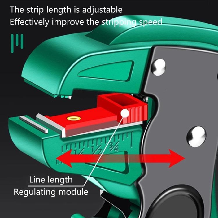 Automatic Cable Wire Stripper Crimping Plier Hand Tool Cutter Stripping Crimper