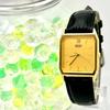 SEIKO Watch Gold Rectangular 662710 New Strap [Display Item/ New Battery] Men's 5P31-5030