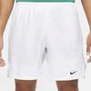 Nike Court Victory Solid Logo Elastic Waist Tennis Casual Shorts Men shorts White FD5380-100