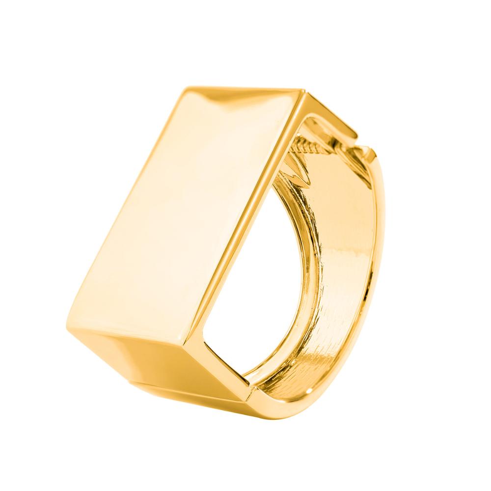 

Нерегулярный широкий открытый браслет в европейском и американском стиле для женщин золотой