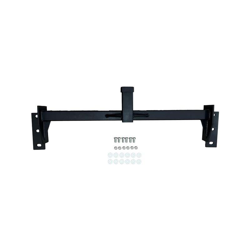 Car Modified Rear Bumper Tow Bar For Nissan 2016-2022 Steel Towing Trailer Hitch Bar For NP300 Pickup Accessories For Nissan NP300 чёрный