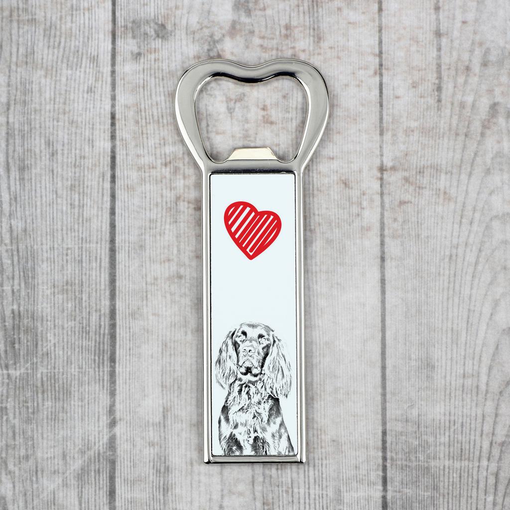 Bracco Tedesco a Pelo Ruvido I - apribottiglie con cane, apribottiglie da frigo personalizzato, regalo unico per un uomo del marchio Art-Dog