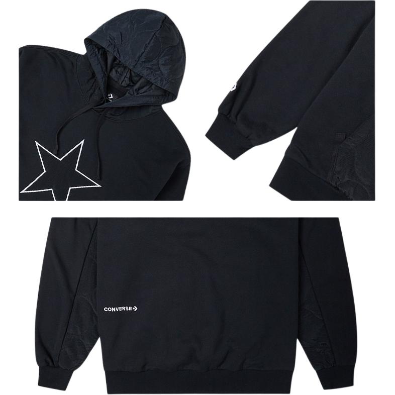 Converse FW22 Sweatshirt Men's Black 10025051-A01