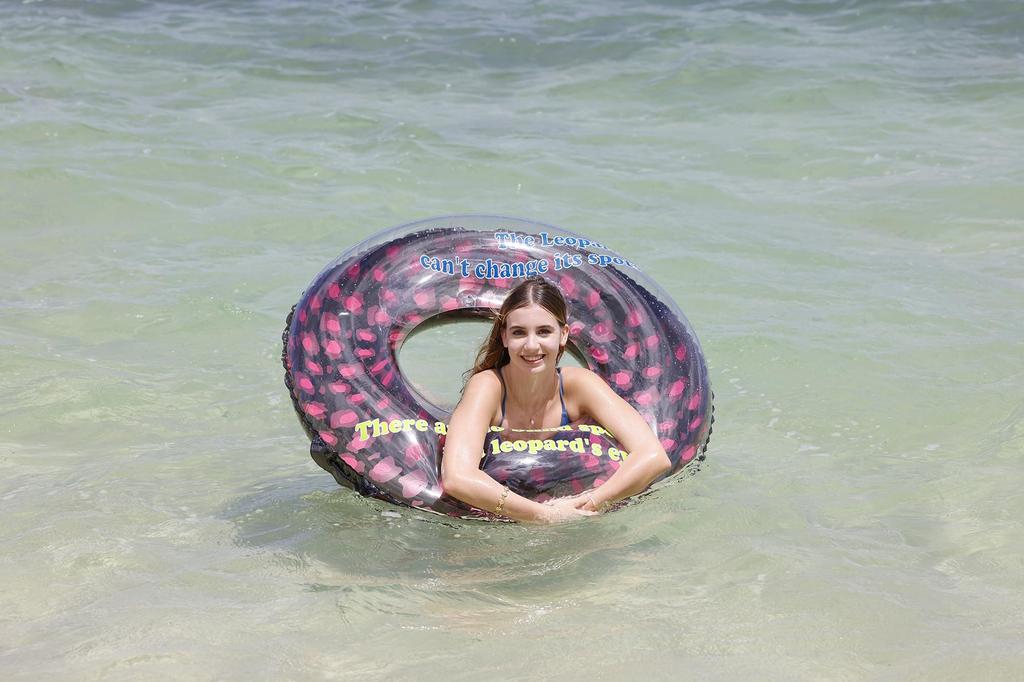 IGARASHI 120cm Pink Leopard Print Float with Rope (RLD-120P)