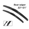 Wiper Front & Rear Wiper Blades Set For Toyota Prado 120 J120 2002 03 04 05 06 07-2009 Windshield Windscreen Window 22"+21"+16"