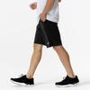 Mizuno Training Wear Navidry Knit Current Model L Shorts, Shorts, Sweat-Absorbent, Quick-Drying, UV, UPF15, (32MDC190), Men's, Black/Silver,