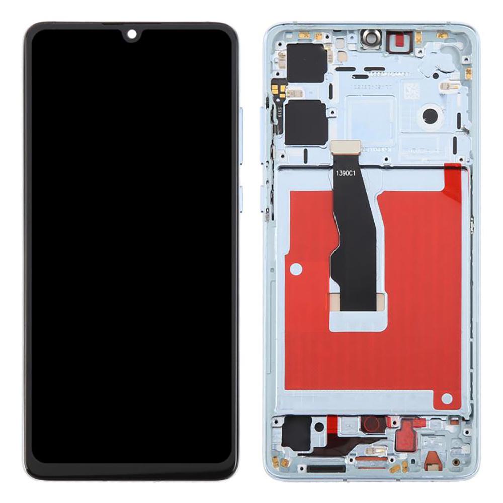 

Для Huawei P30 РК-екран класу C та збірка дигітайзера+Рамка (Технологія TFT) (Без логотипу) Blue