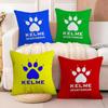 Luxury Fashion KKelme Cushion Cover Soft Plush Fabric DoubleSided Printed Sofa Cushion Cover for All Seasons Home Decor Gift