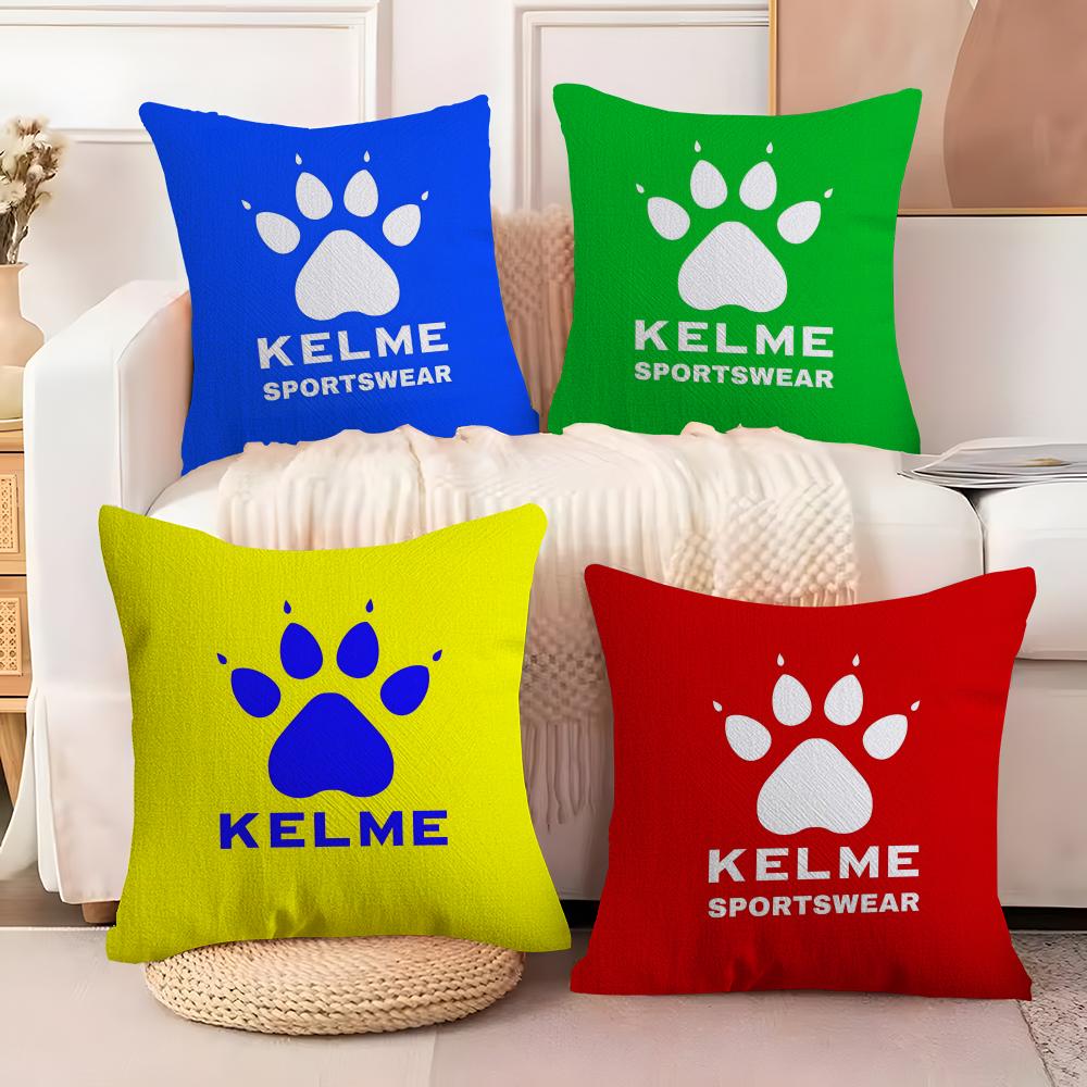 Luxury Fashion KKelme Cushion Cover Soft Plush Fabric DoubleSided Printed Sofa Cushion Cover for All Seasons Home Decor Gift