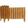 Garden Border - CREATIVE HOME - 200 X 30 Cm - Natural Impregnated Pine - Flexible Roll Border - Resistant
