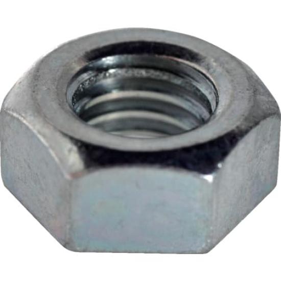 TRUSCO Hexagon Type Trivalent 940 Hexagon Nuts, 1, White, M4, Pieces, Pack, S087-0004
