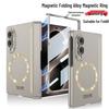 Samsung Z Fold8 Magnetic Phone Case with Full Coverage, Wireless Charging, Ring, Film Hinge, Anti-fall Protection