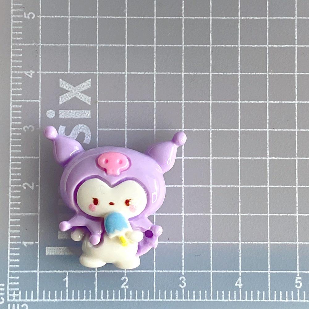 Cute Cartoon Animal Resin Accessories For Diy Phone Cases And Hair Accessories