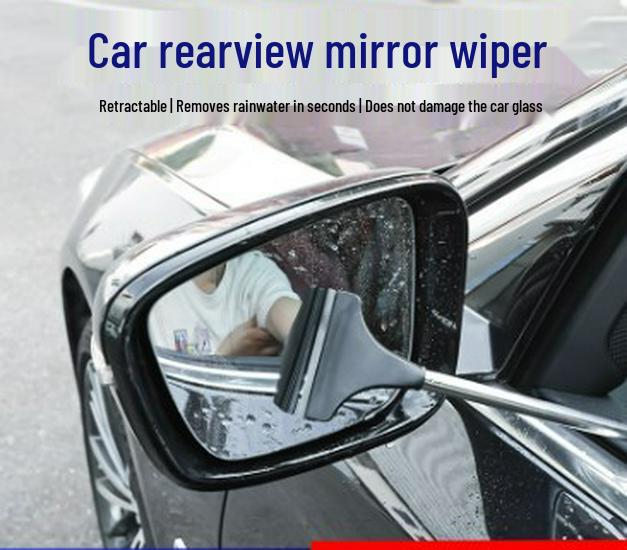 

Newcomer Discount: Multifunctional Car Rearview Mirror Wiper for Rainproof and Decontamination