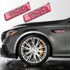 2pcs Red 800 Wing Side Sticker 900 700 Fender Sticker For Brabus Mercedes AMG G800 G900 W464 W463 G63 G65 Brabus Fender Sticker