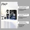Minor Scratch Repair Polish Headlight Restoration Kit, Car Lens Cleaner for Yellow Haze, Mirror Shine UV Protection Remover, Restore Clarity