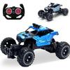2.4G High-Speed Alloy RC Off-Road Racing Car Truck Mini Electric Vehicle Toy Durable Outdoor Gift for Boys Kids Birthday