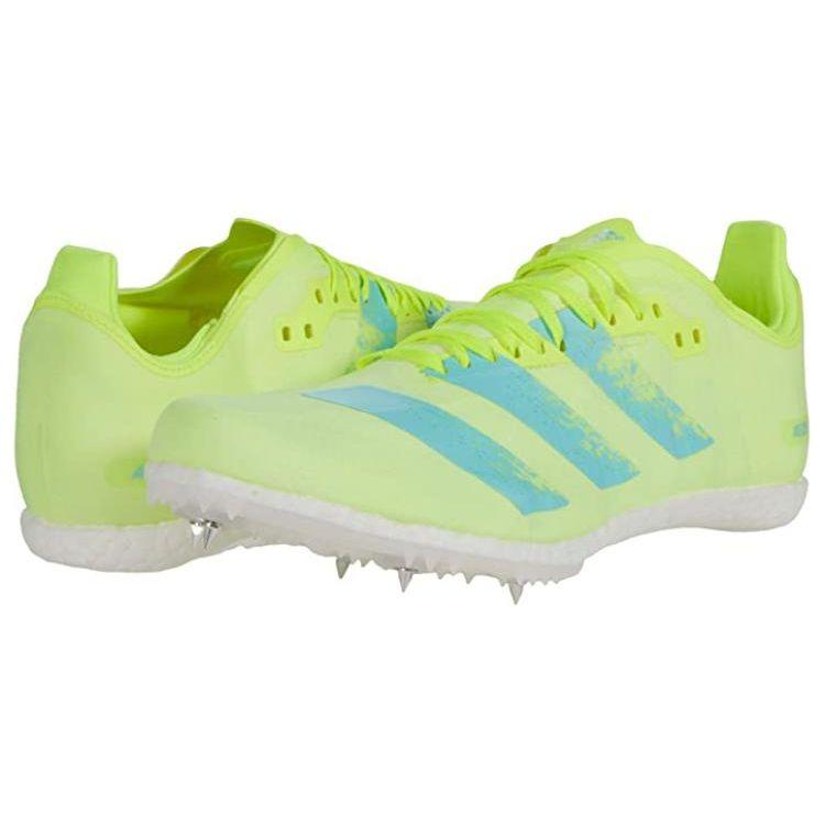 Adidas Adizero Avanti Sports Trend Durable Breathable Low-Top Running Shoes Men Sneakers Green Blue FW2246