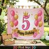 Red Balloon Photo Background 1pc - Wall Hanging Decor