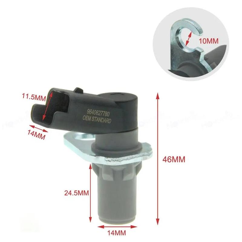 9640627780 Crankshaft Position Sensor Fits Peugeot 206 307 308 407 607 807 Expert Citroen Berlingo C4 C5 C6 C8 Jumpy For Suzuki