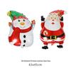 Christmas Decor Set: Snowman, Santa, Snowflake & Tree Balloons