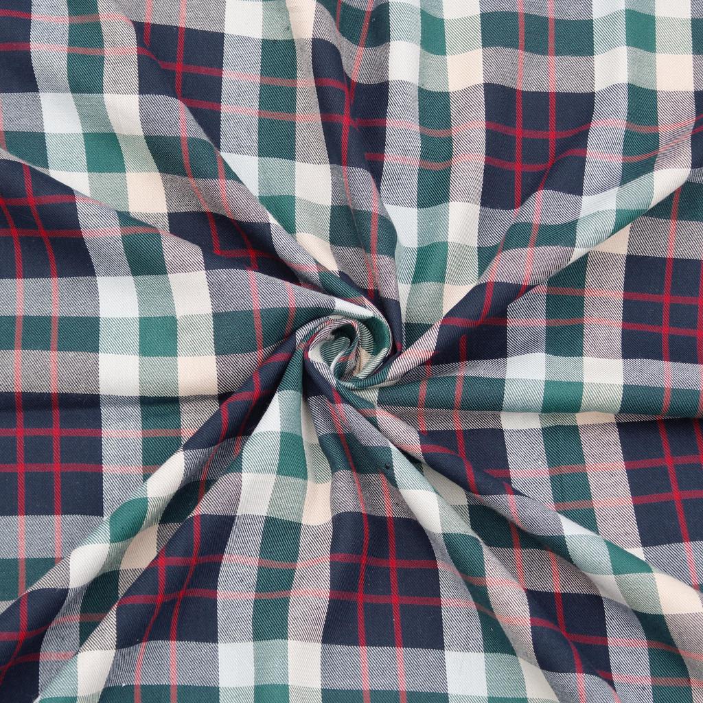 Unstitched 100% Cotton Multicolor Shirting Fabric - 145 cm Width, 160 gm Weight