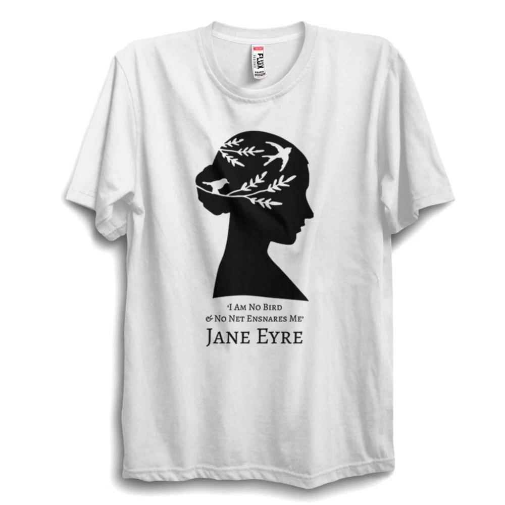 Jane Eyre Quote T Shirt I Am No Bird Book Lover Gift