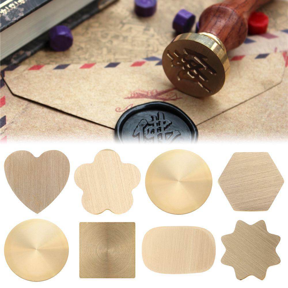 Printing Envelope Seals Stamps Scrapbooking Round Love Heart Merry Christmas Wax Copper Head Paint Seal Wax Sealing Stamp