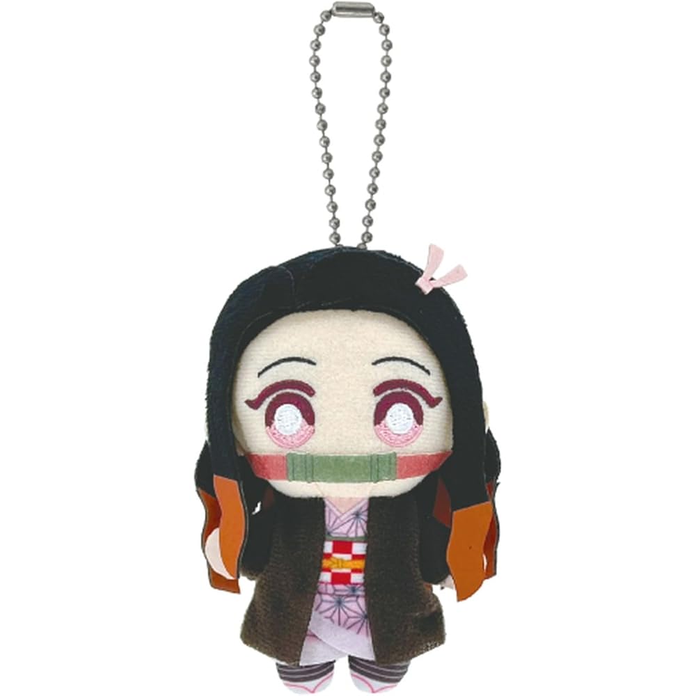 Demon Slayer Kamado Nezuko Chibi Plush Doll Soft Toy Collectible Figure