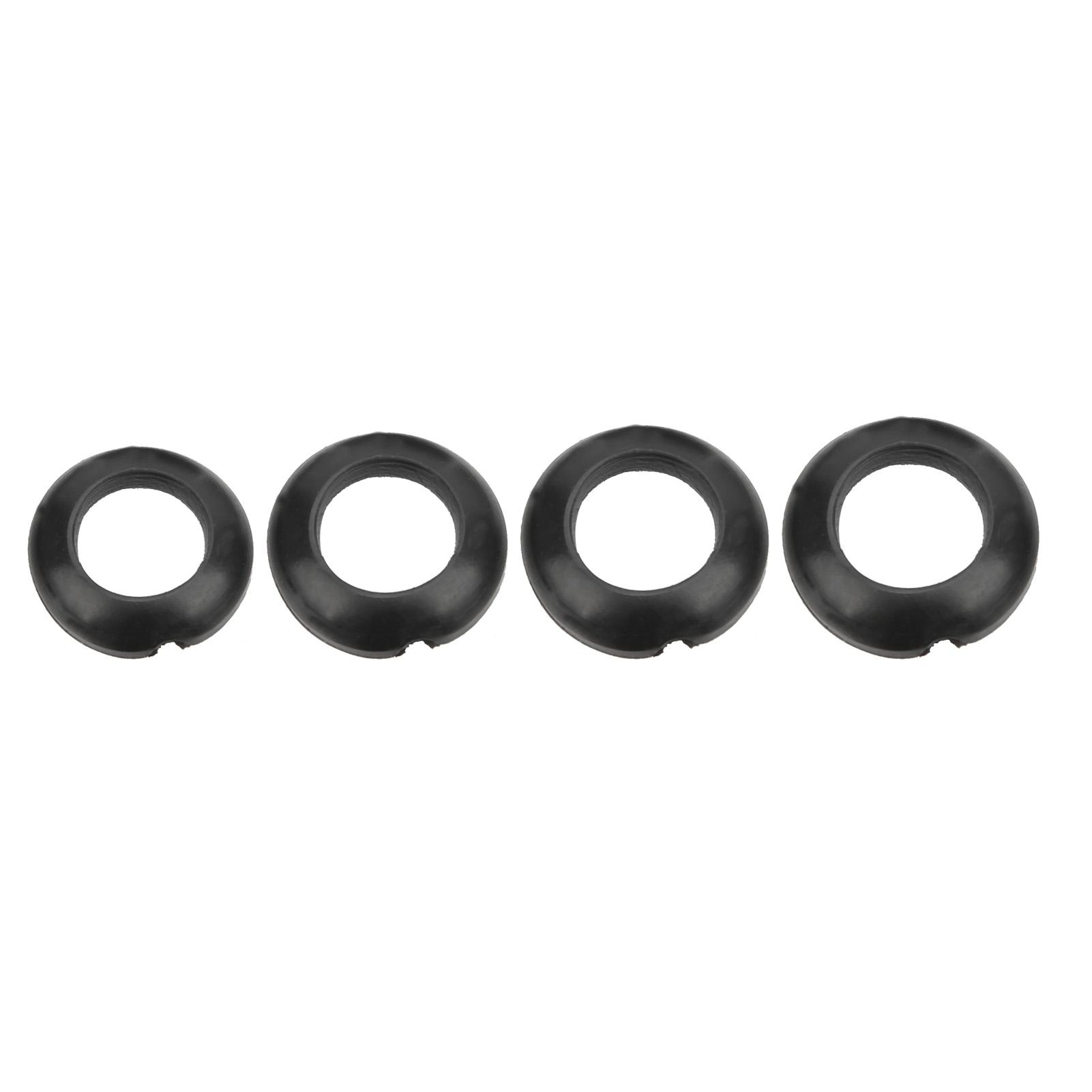 

60pcs Fishing Rod Building Silicone Elastic Winding Check Dress Ring Trim Ring Adapter 9.5MM