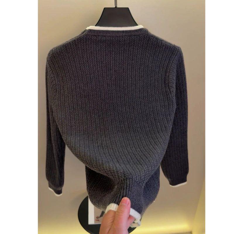 Modischer Herren-Winterpullover mit Rundhalsausschnitt (2025) – Stilvoll, vielseitig, hochwertig