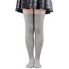 Mädchen Lange Kniestrümpfe Schwarz Weiß Einfarbig Lange Socken Damen Sexy Über Knie Oberschenkelhohe Socken Über Knie Strümpfe Strumpfwaren