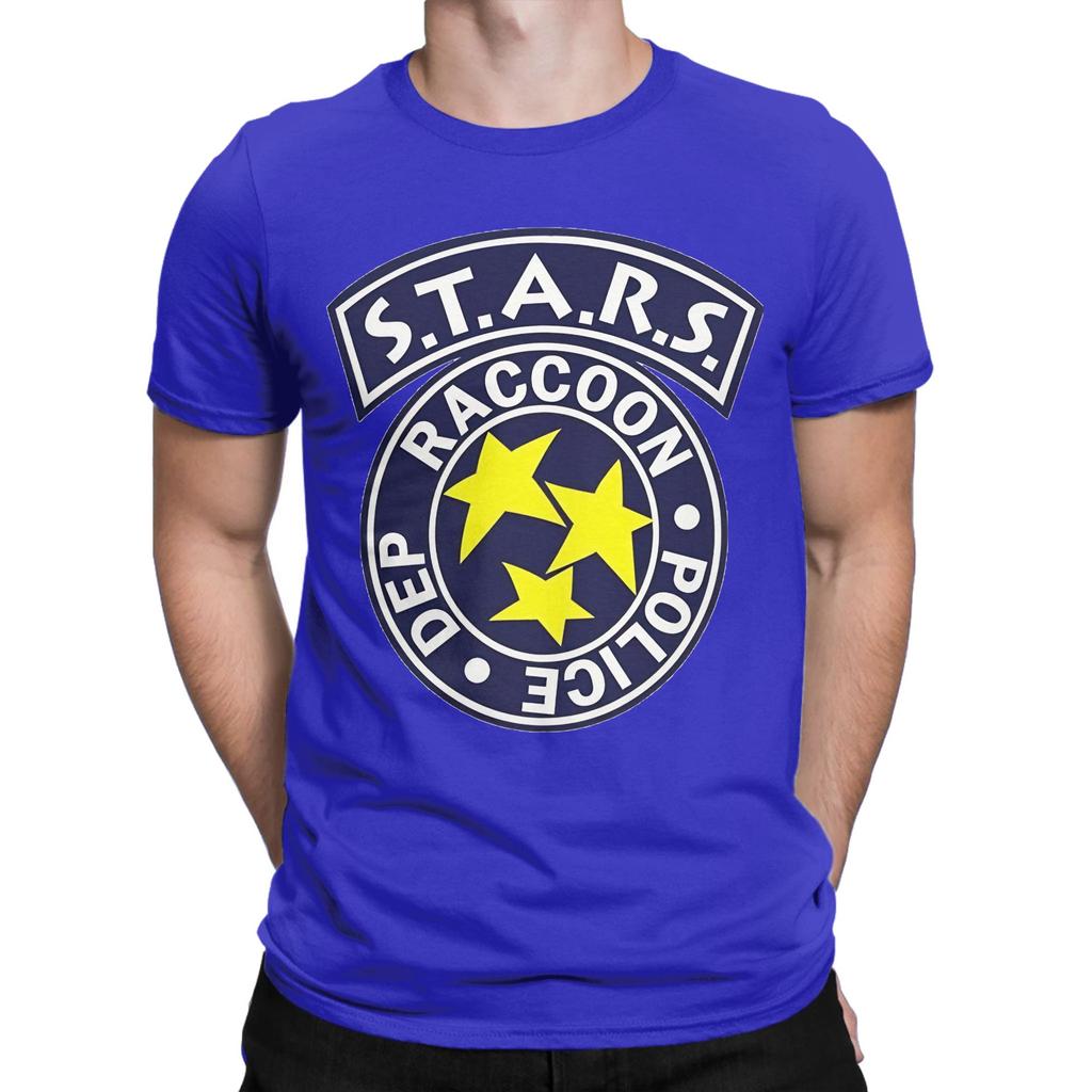 Resident Evil Racoon City Police Novelty 100 Cotton Tshirt Resident Evil Tops Tees For Unisex
