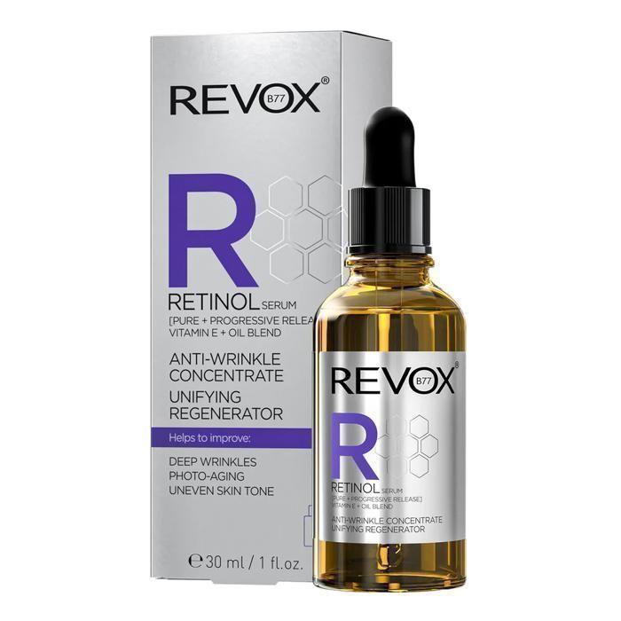 Serum Ujednolicające Regenerujące - RETINOL - 30 ml - Wegańskie - Blask - Przeciwstarzeniowe