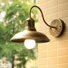 Retro American Waterproof Outdoor Wall Lamp for Entryways and Balconies