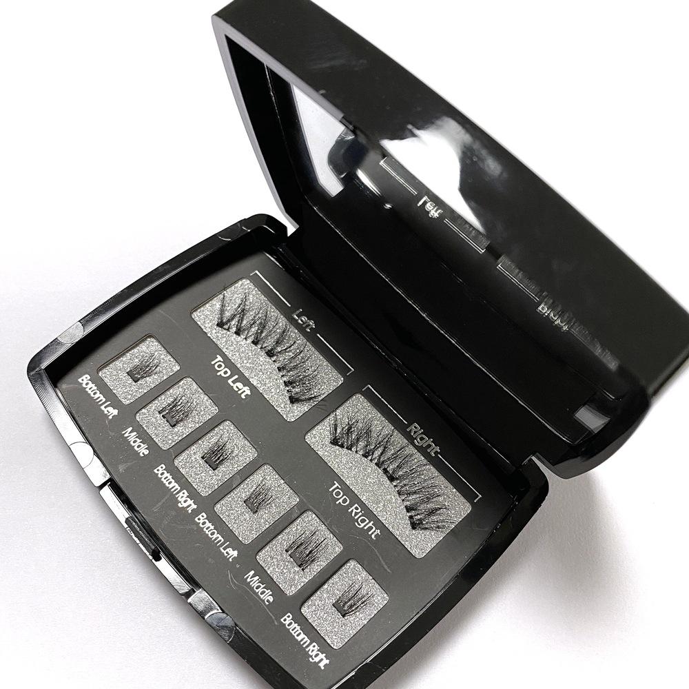 Magnetic Eyelashes With Magnets Naturally Dense Handmade Makeup Eyelashes Extended False Eyelashes Eye Makeup LXY