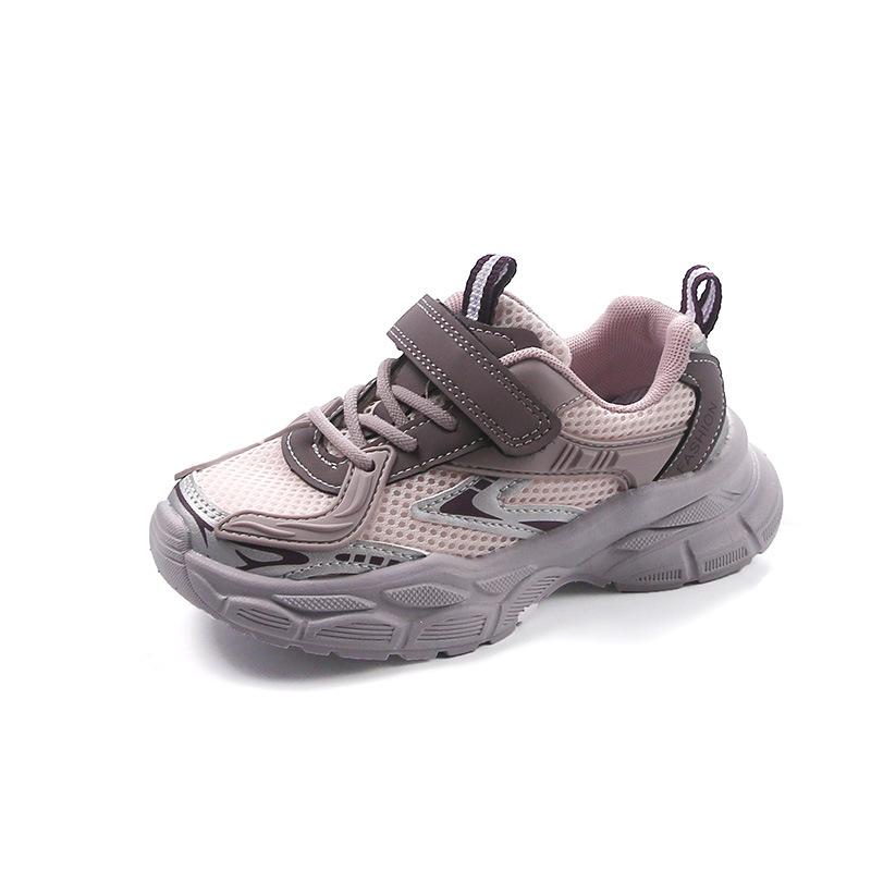 Kids Non Slip Soft Sole Sneakers Spring Autumn Boys Girls Casual Skate Shoes Big Children Breathable Running Trainers