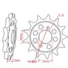 13T 14T Motorrad Vorderes Kettenrad 520 Kettensatz Für Honda CRF250L/300L CRF250L CRF300L CRF 250 L 300L