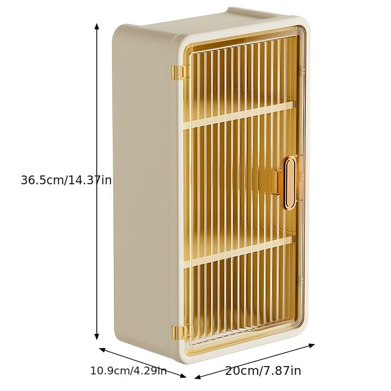 Bathroom storage box toilet for face wash paper storage waterproof bathroom small wall cabinet artifact