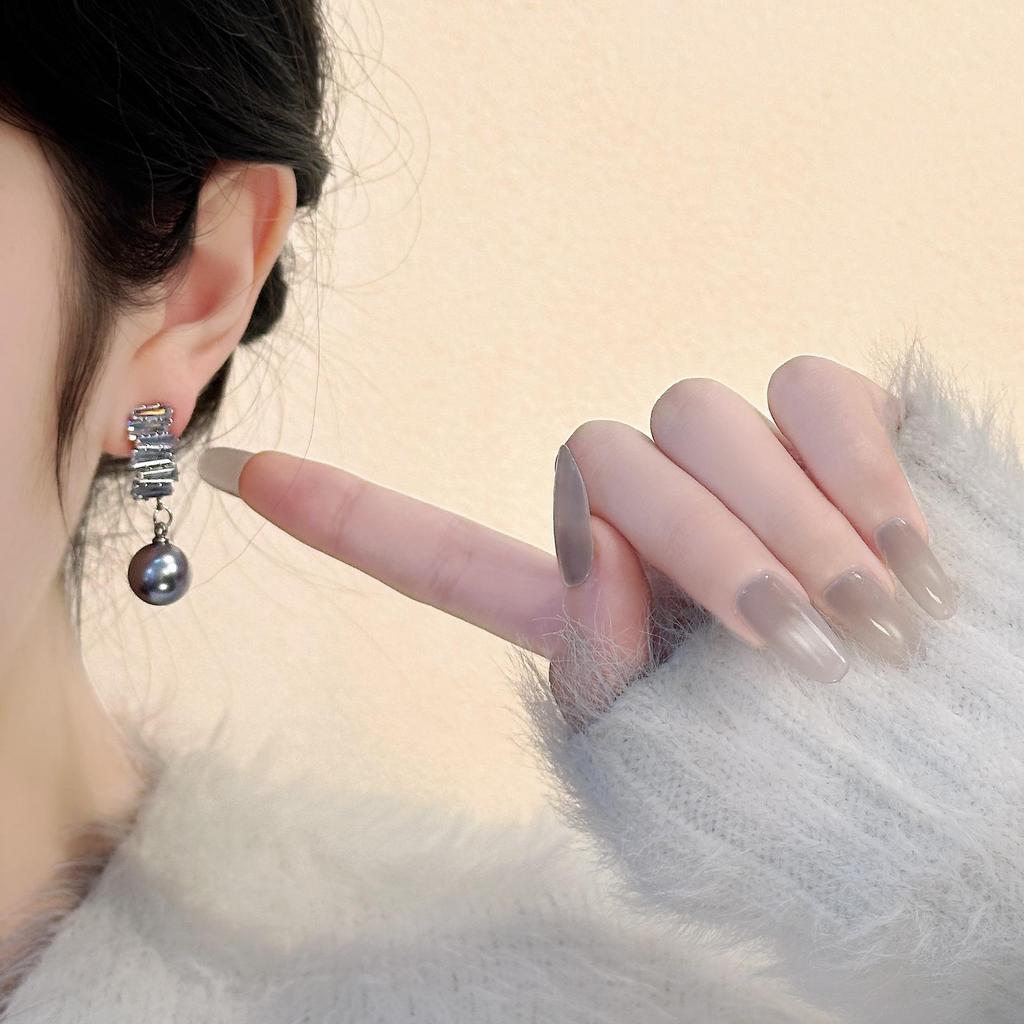 Exquisite Pearl Zirconia Drop Earrings: 2026 New Luxury Design for Women