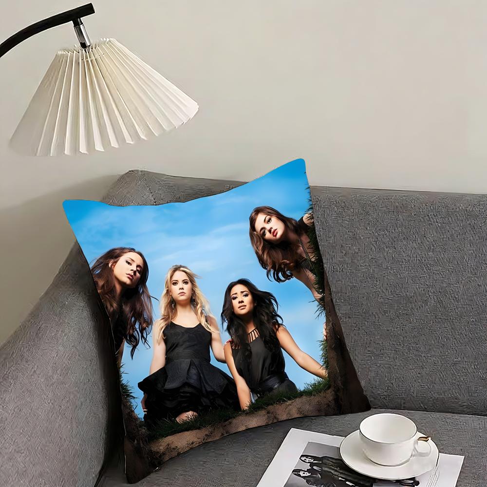 

PPretty LittleE Liars Movie Cushion Cover Pillowcase Ultra Soft Skin Friendly Fabric Cloud Like Comfort Concealed Zipper 30x30cm