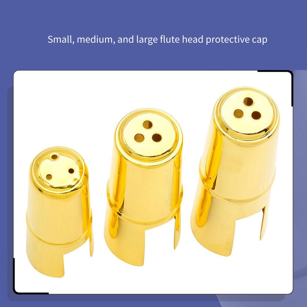 Mouthpiece Accessories Protective Cap Saxophone Head Cover Wind Instrument Hat Headgear Metal Saxophone Mouthpiece Cap