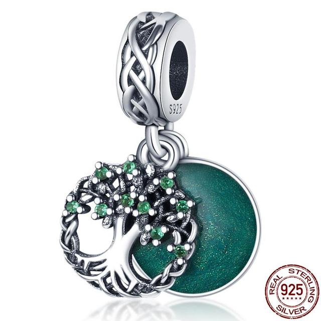 925 Sterling Silver Magic Color Chameleon Luminous Series Beads Suitable Fit Bracelet Charm Ms Jewelry Gift 