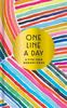 The Rainbow One Line a Day : A Five-Year Memory Book Book