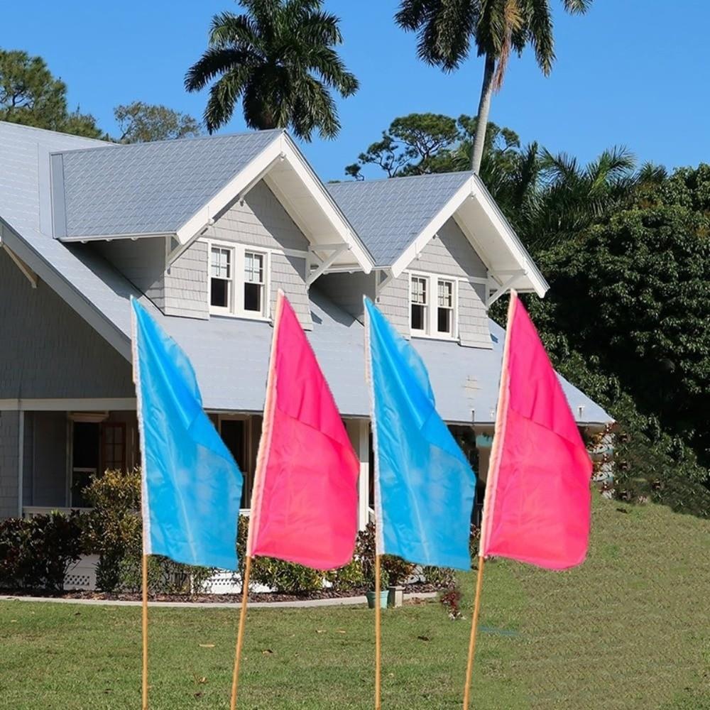 10Pcs 5 Color Decorative Flag Lightweight Flag Banner New Vertical Flag  Outdoor