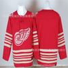 Detroit Red Wings Eishockey Trikot Bestickt Team Uniform Baumwolle Sportbekleidung Herren Erwachsene