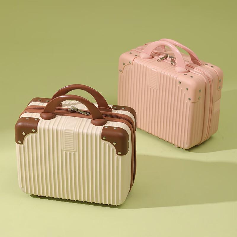 DCLOUD 14-inch Lightweight ABS Cosmetic Travel Case